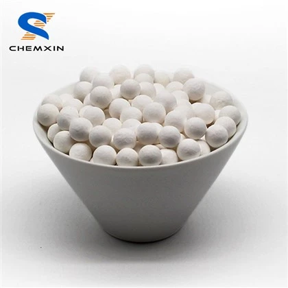 Bola de alumina ativada por gama CHEMXIN para tratamento de água em estoque