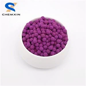 Alumina ativada por permanganato de sódio para purificação de ar